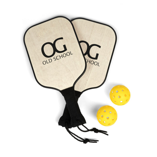 Pickleball Paddle Kit - OG Old School logo design